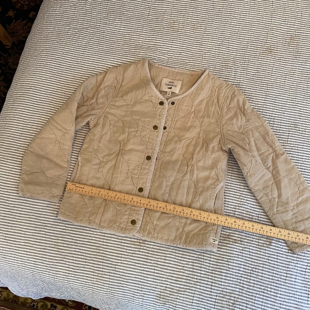 Toad & Co quilt jacket
